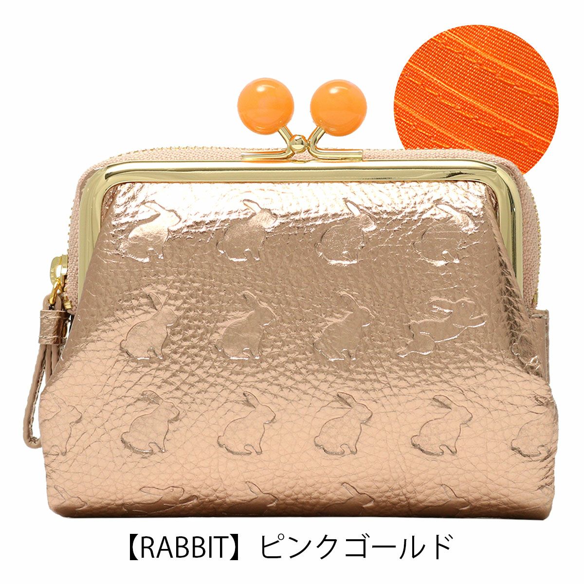ESSENCE OF POISON がま口二つ折り財布 des DES 3502 公式】 ESSENCE OF POISON がま口二つ折り財布 牛革 DES-3502
