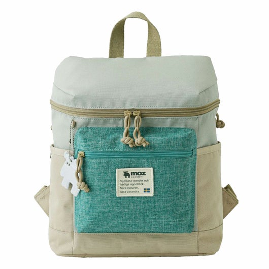 ベージュ×ミントグリーン