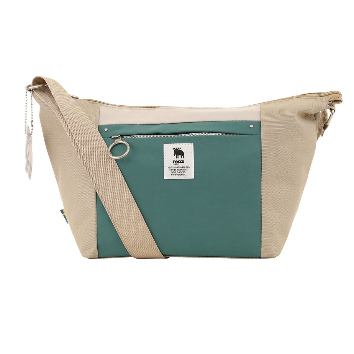 ライトベージュ×ミントグリーン