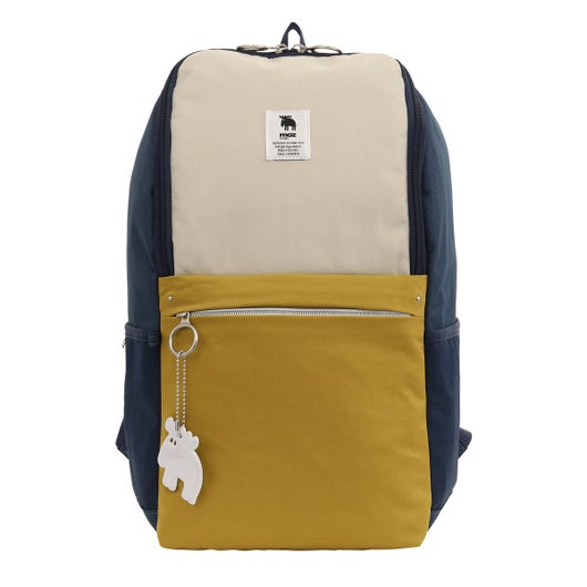 アッシュネイビー×マスタード