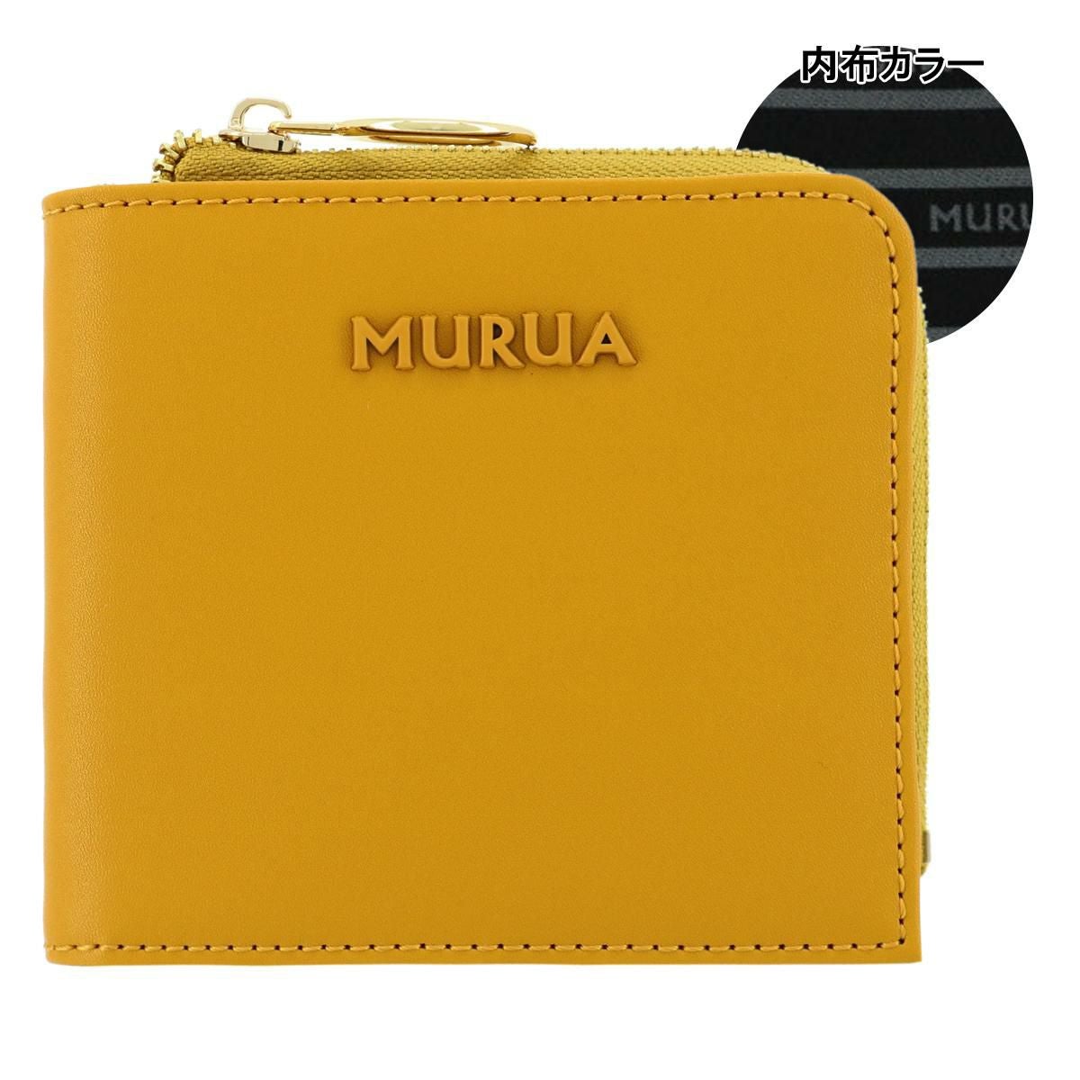 ムルーア 二つ折り財布 ミニ財布 コンパクト 別注モデル レディース