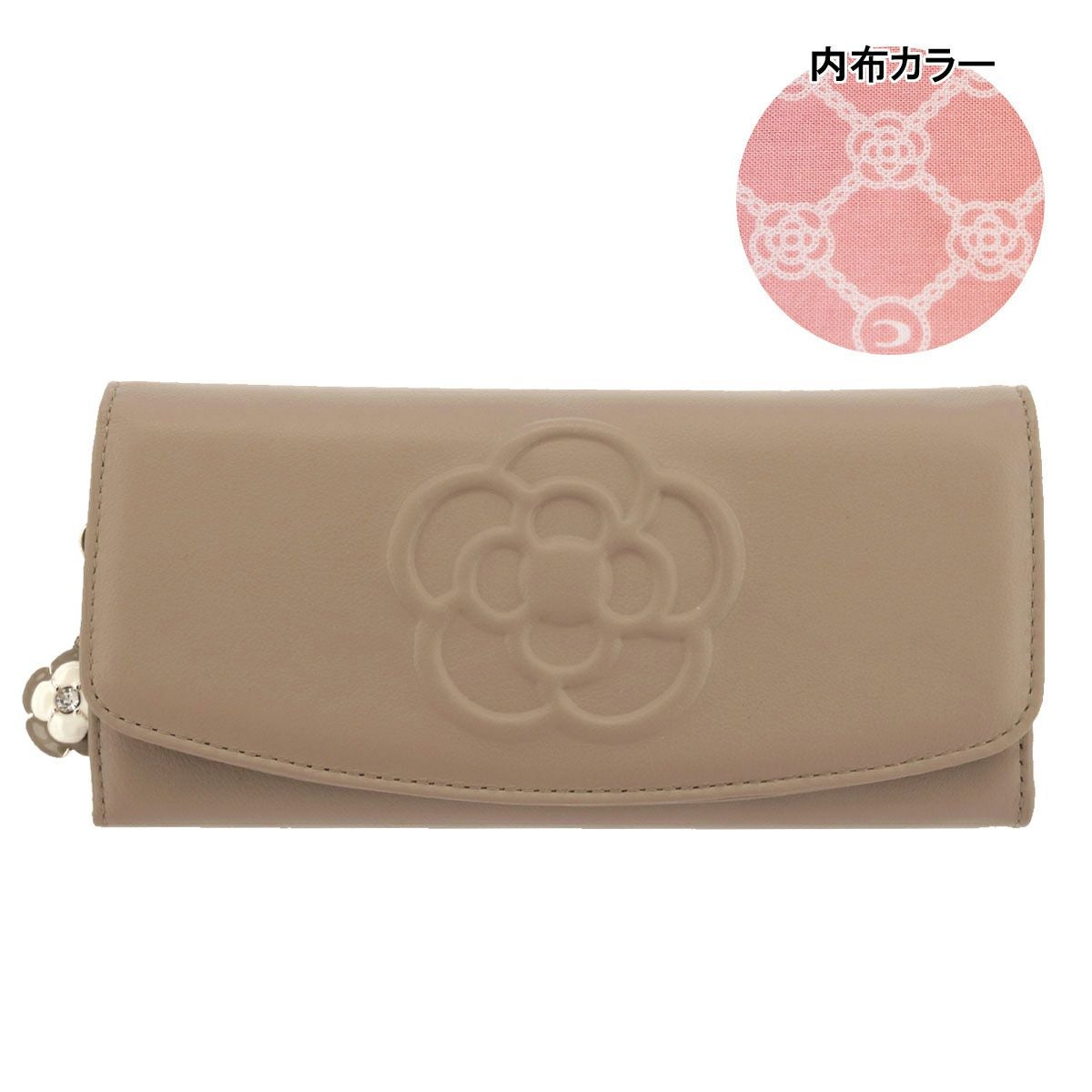 クレイサス 長財布 かぶせ 本革 レディース ワッフル 185430 190320