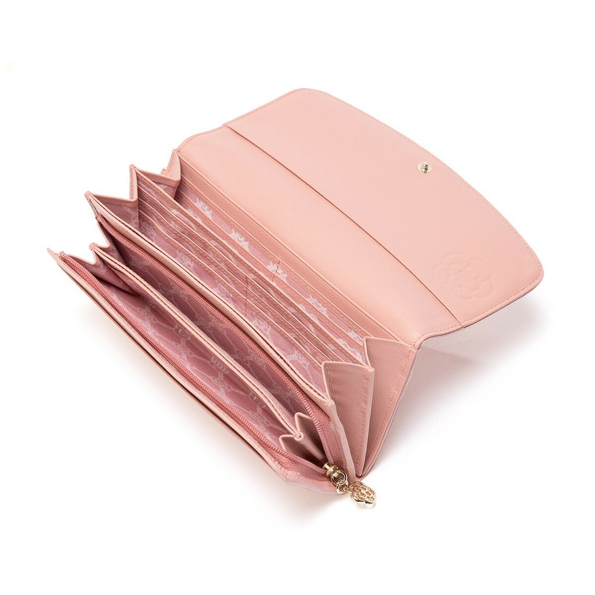 チマさん 出品 クレイサス 長財布 かぶせ 本革 レディース ワッフル 185430 190320