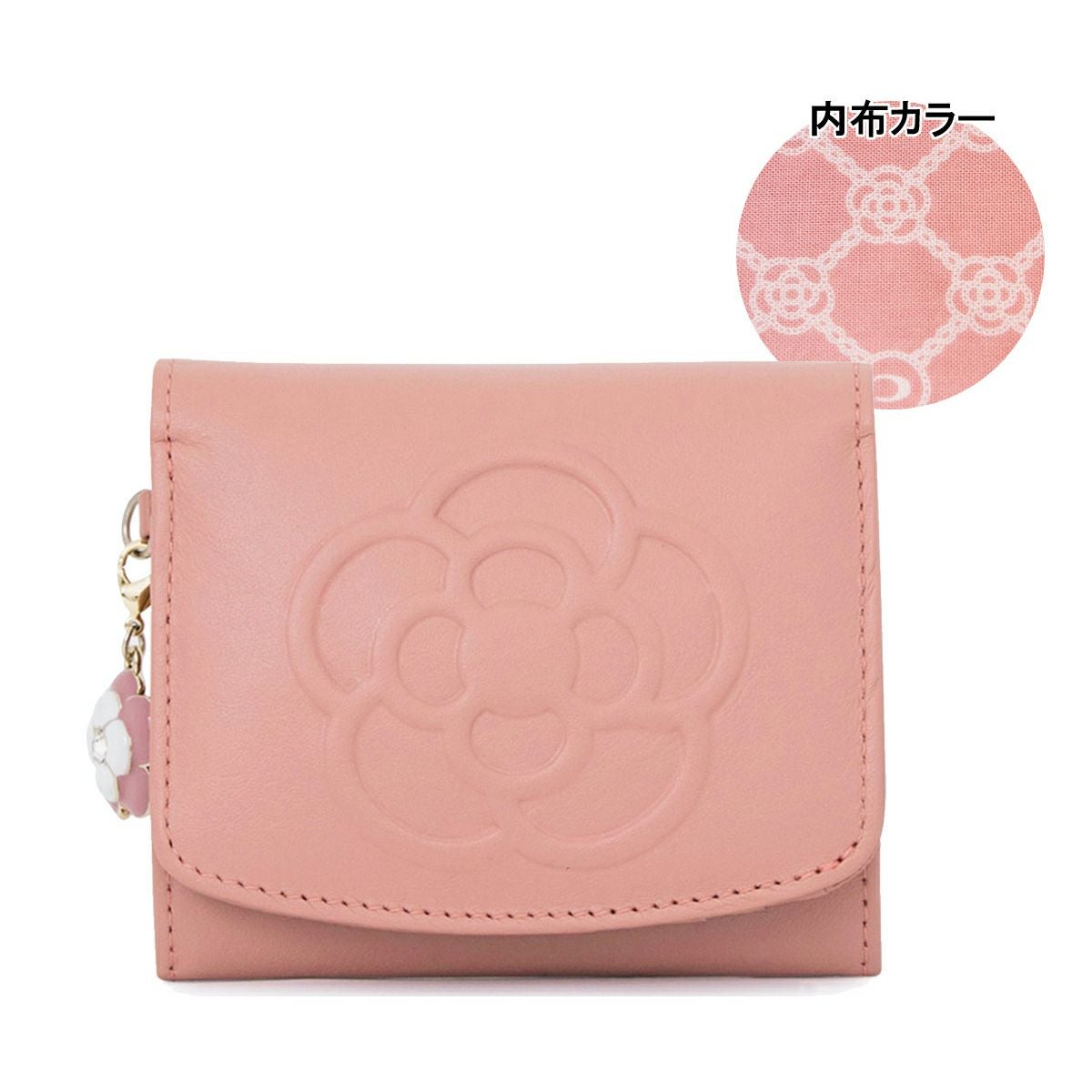 クレイサス 二つ折り財布 ミニ財布 ワッフル レディース 185435