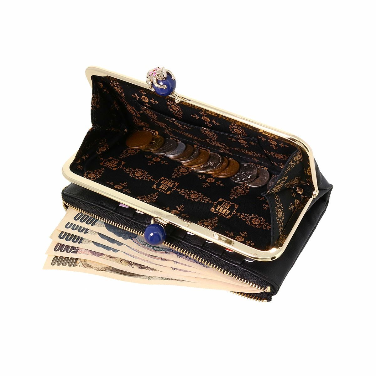アナスイ 長財布 プレイングキャット ディース 313750 ANNA SUI Amazon | [アナスイ] 長財布 プレイングキャット レディース ダーク