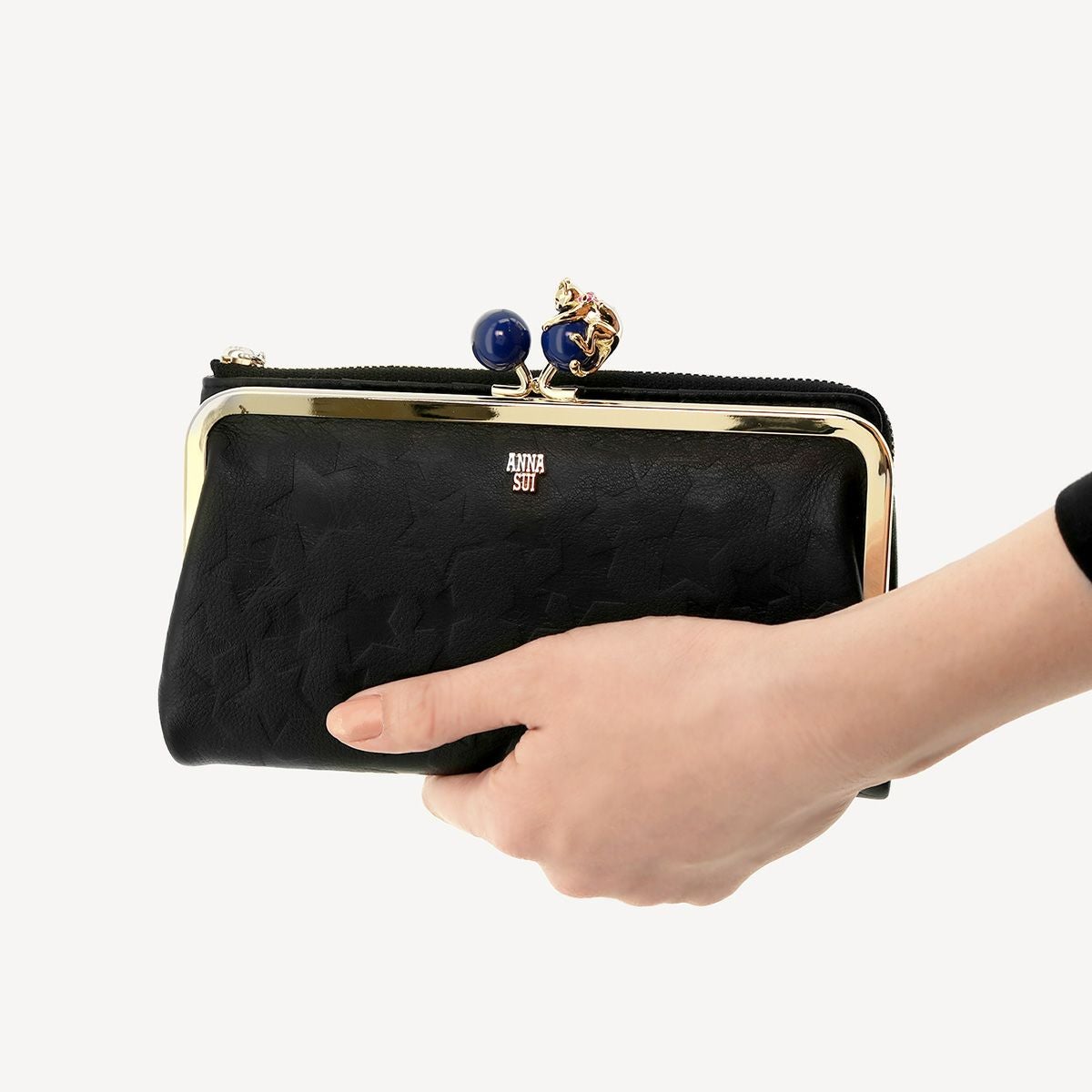 アナスイ 財布[ANNA SUI] プレイングキャット 長財布 Amazon | [アナスイ] 長財布 プレイングキャット レディース ダーク