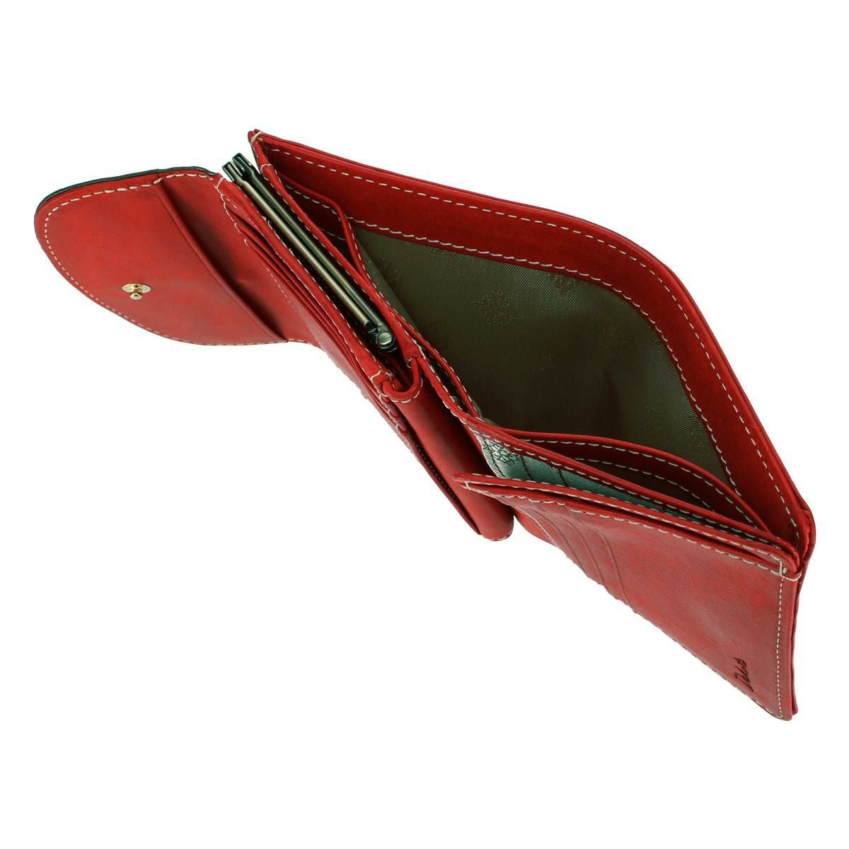 ダコタ 二つ折り財布 がま口 本革 レザー コラッジョ レディース