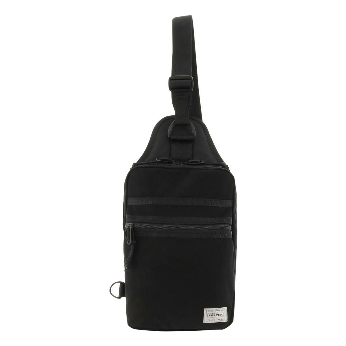 ⭐︎PORTER ⭐︎ポーター　ブラック ボディバッグ ポーター ネットワーク 3WAYバッグ 662-08383 （カラー：ブラック