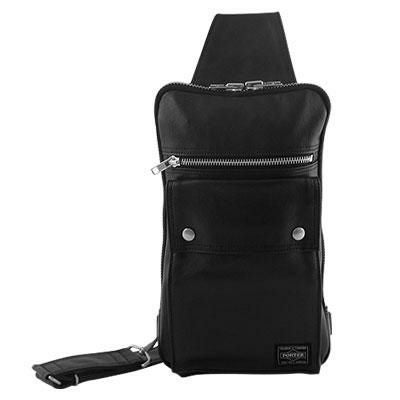美品✨PORTER フリースタイル スリングショルダー ボディバッグ　使用数回 PORTER ポーター フリースタイル スリングショルダーバッグ 707-06127