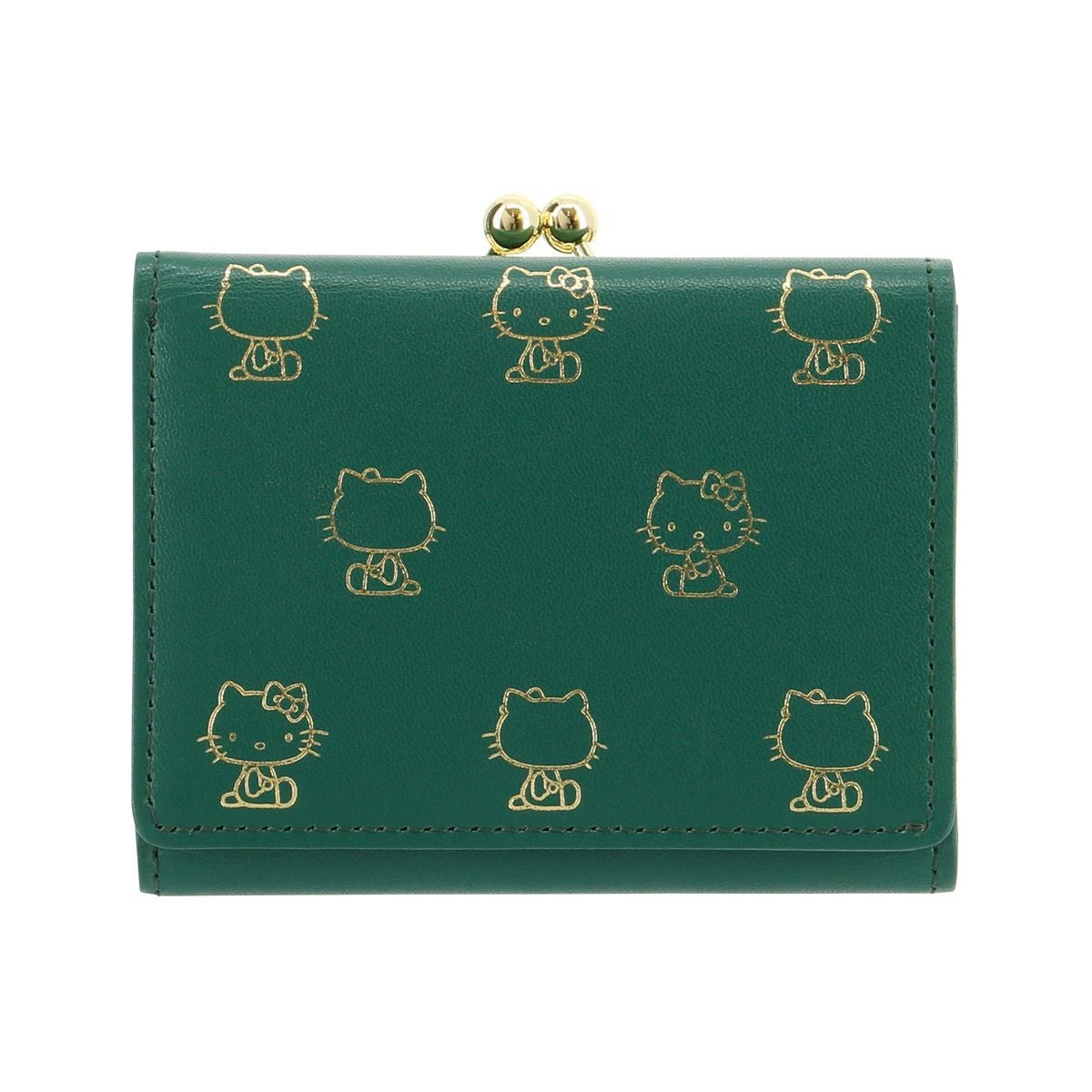 エフィー×ハローキティコラボ 三つ折り財布 ガマ口 レディース HKE1-02