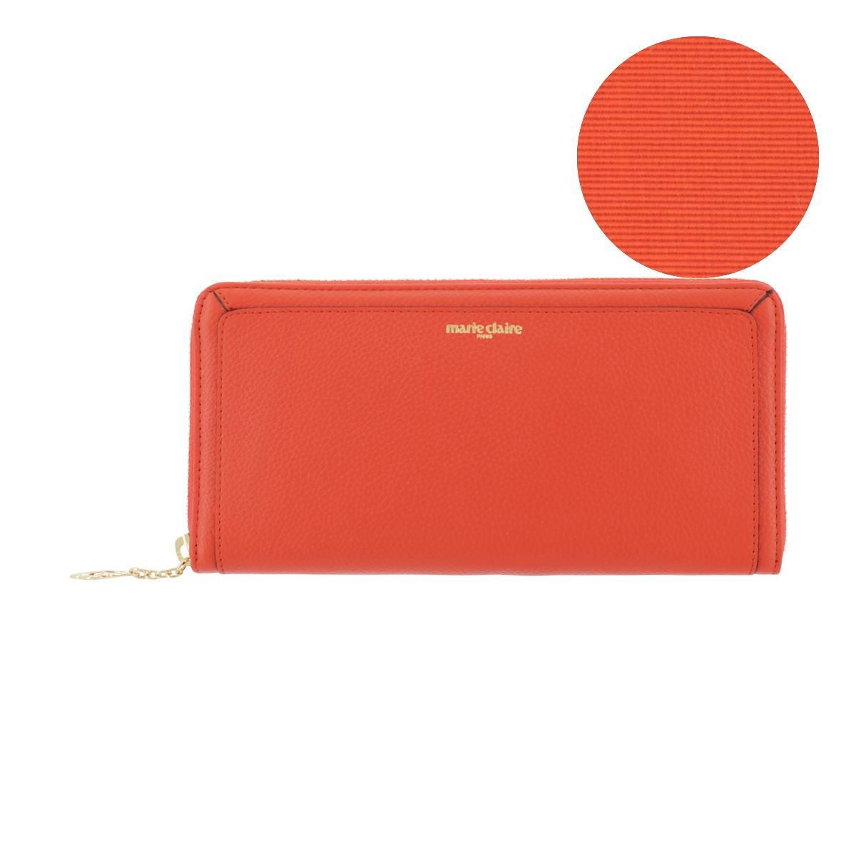 marie claire ラウンドファスナー長財布 88648 ブルーグレー Marie Claire（マリ クレール） 最大51% 5/11限定 カルーゼル 財布 長