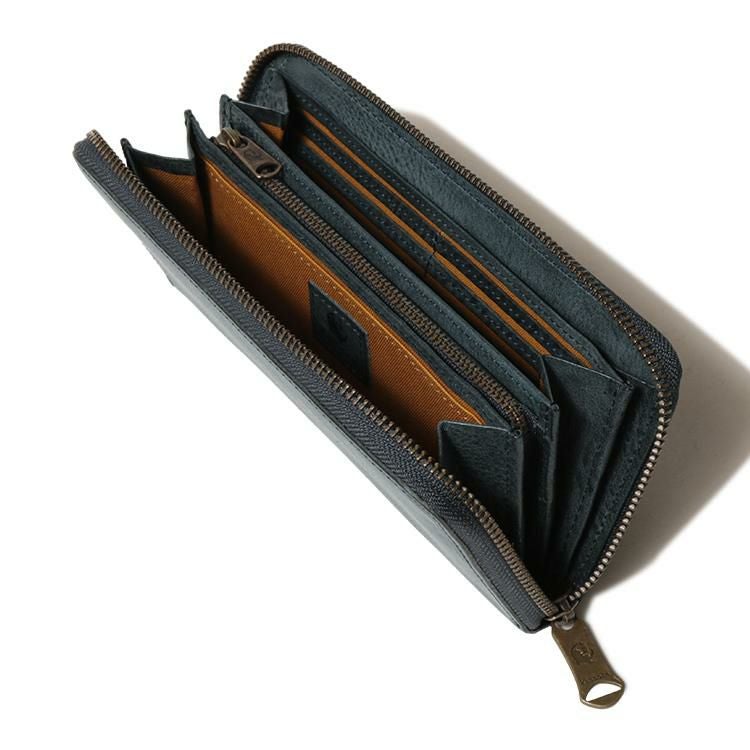 キソラ 長財布 ラウンドファスナー ロロマシュリンク メンズ